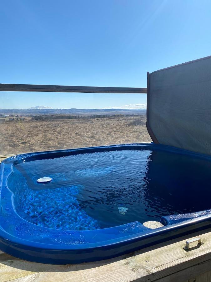 Blue View Cabin 7B With Private Hot Tub Selfoss Eksteriør billede